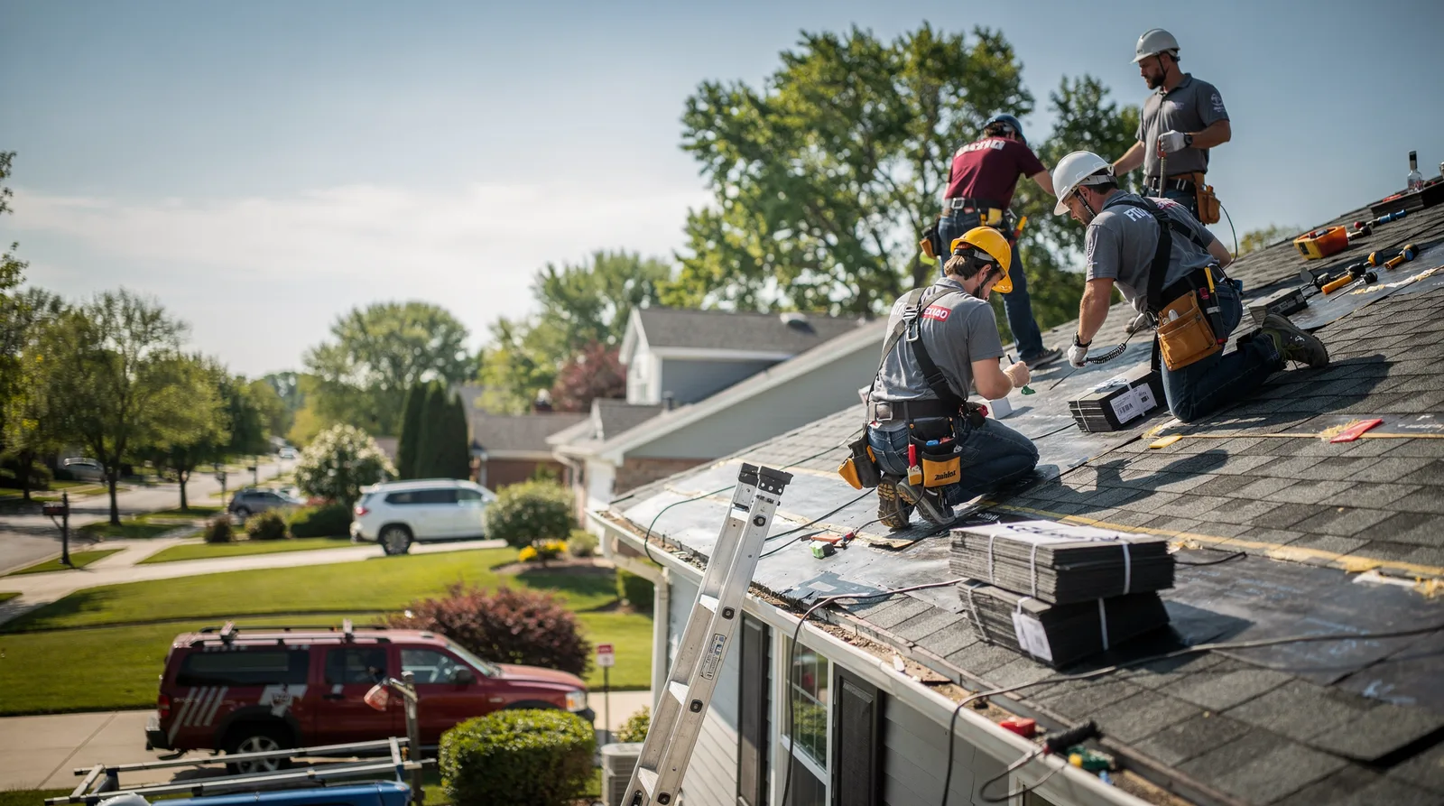 Roof Repair in New Salem, IL around you